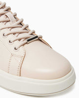Calvin Klein Yükselen Tabanlı Süet Detaylı Kadın Sneaker Crystal Gray/Moss Gray