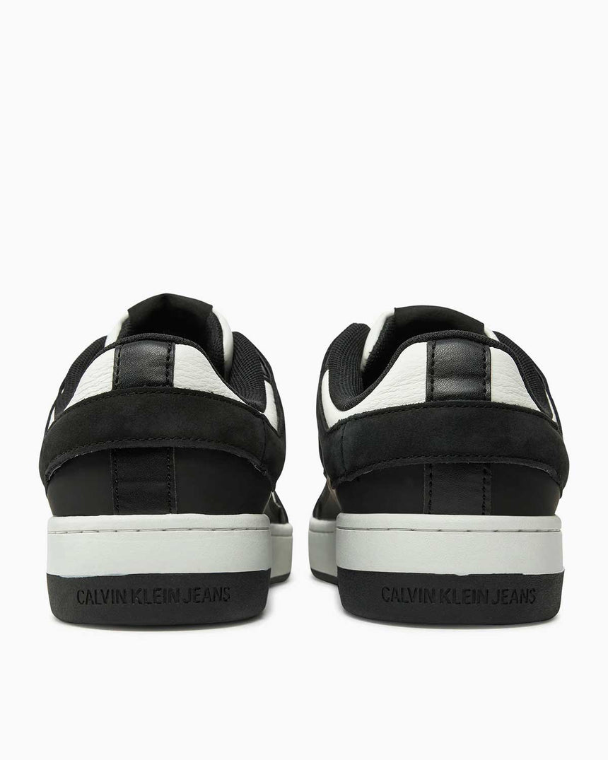 Calvin Klein Jeans Basket Cupsole Logolu Sneaker Black/Bright White