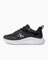 Calvin Klein Eva Runner Low Lace Mix Sneakers Black