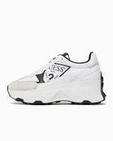 Guess Calebb4 Kalın Topuklu Sneaker White Blue
