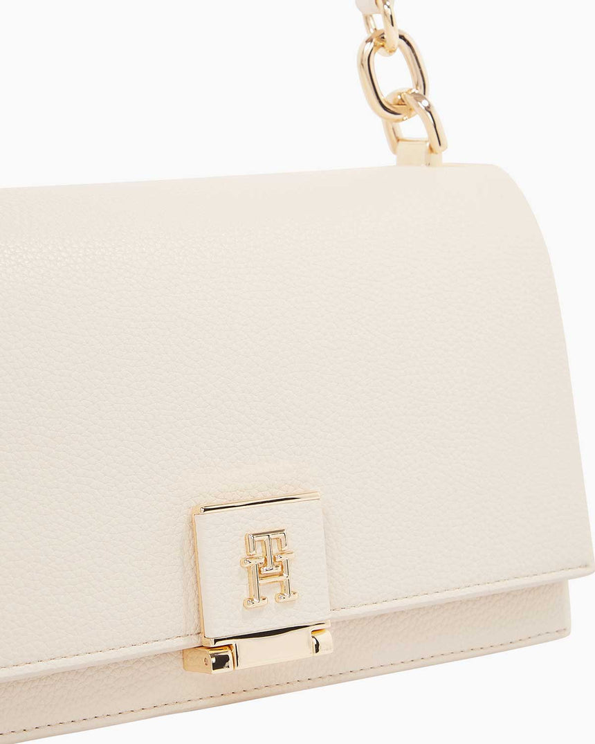 Tommy Hilfiger Logolu Çapraz Askılı Çanta Sugarcane