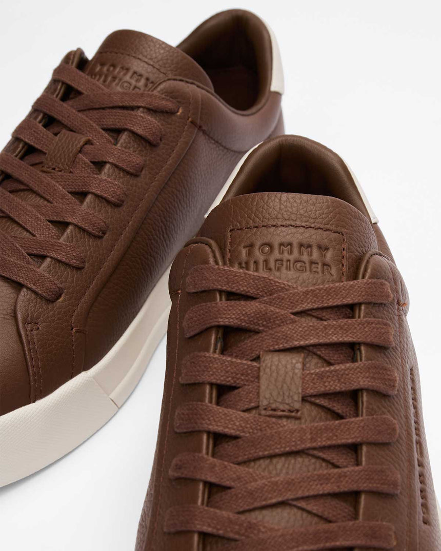 Tommy Hilfiger Court Bağcıklı Ayakkabı Legacy Brown