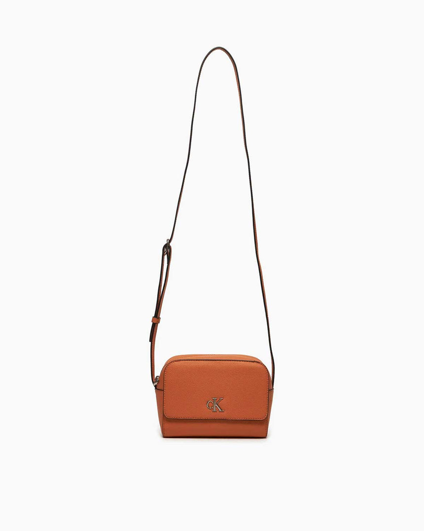 Calvin Klein Minimal Monogram Çapraz Askılı Çanta Brown