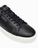 Calvin Klein Temiz Taban Mükemmel Deri Erkek Sneaker Black/Bright White