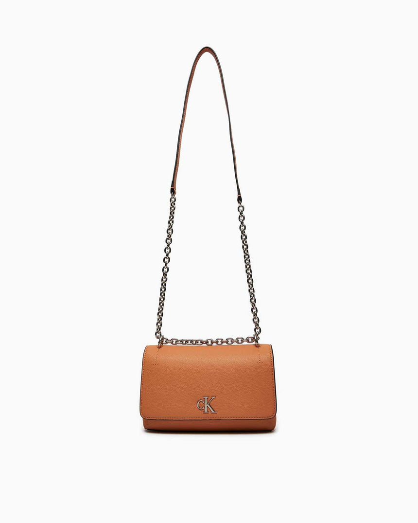 Calvin Klein Minimal Monogram Çapraz Askılı Çanta Brown