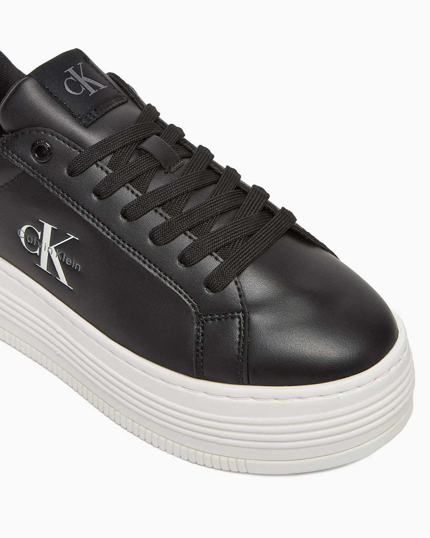 Calvin Klein Bergen Cesur Flatform Kadın Sneaker Bright White/Black