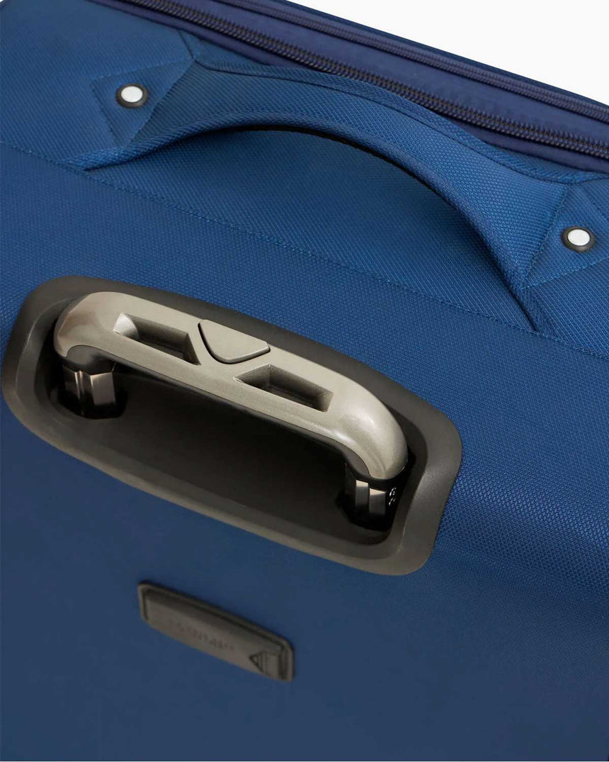 Us Polo Assn Geniş İç Hacimli Kabin Boy Kumaş Valiz Lacivert