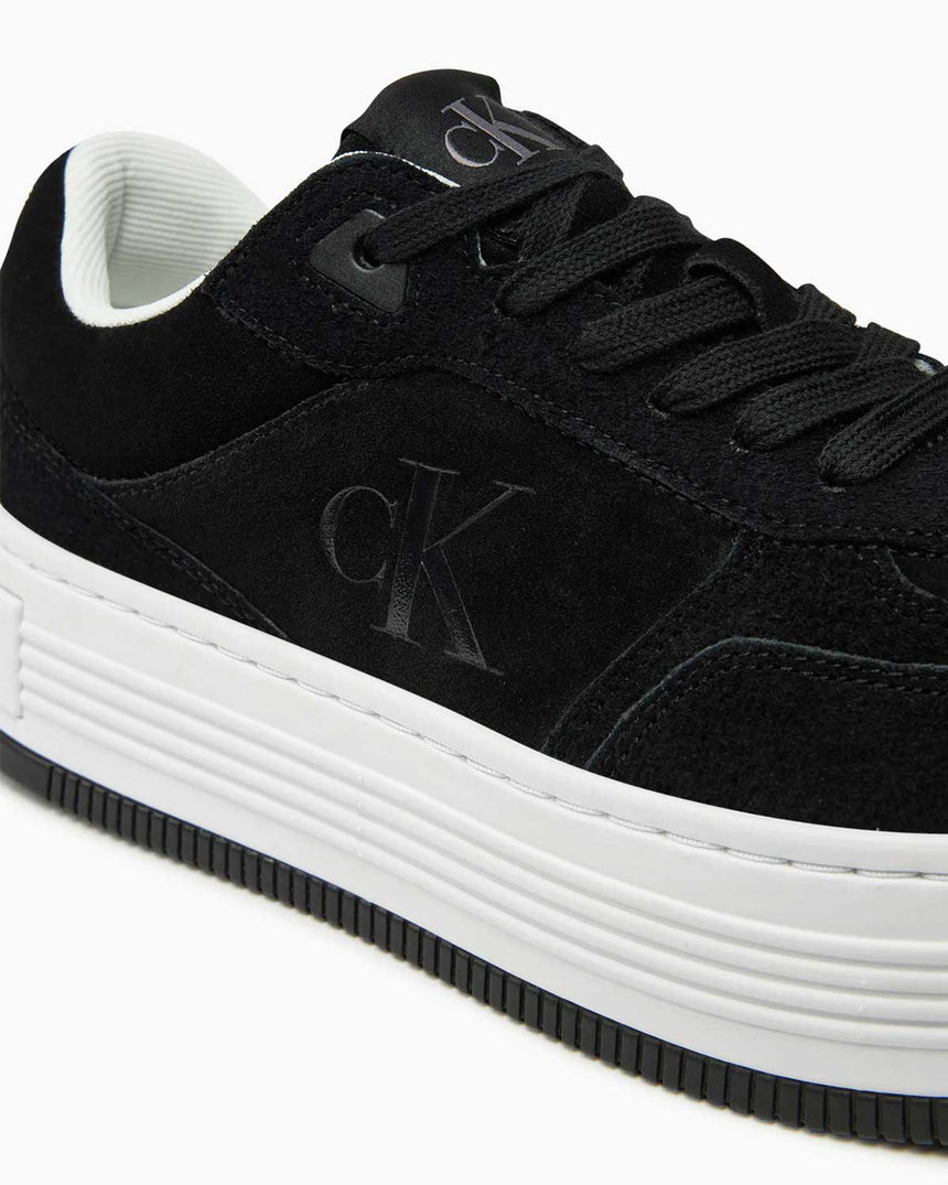 Calvin Klein Jeans Bolf Platform Lace Up Sneaker Black/Bright White