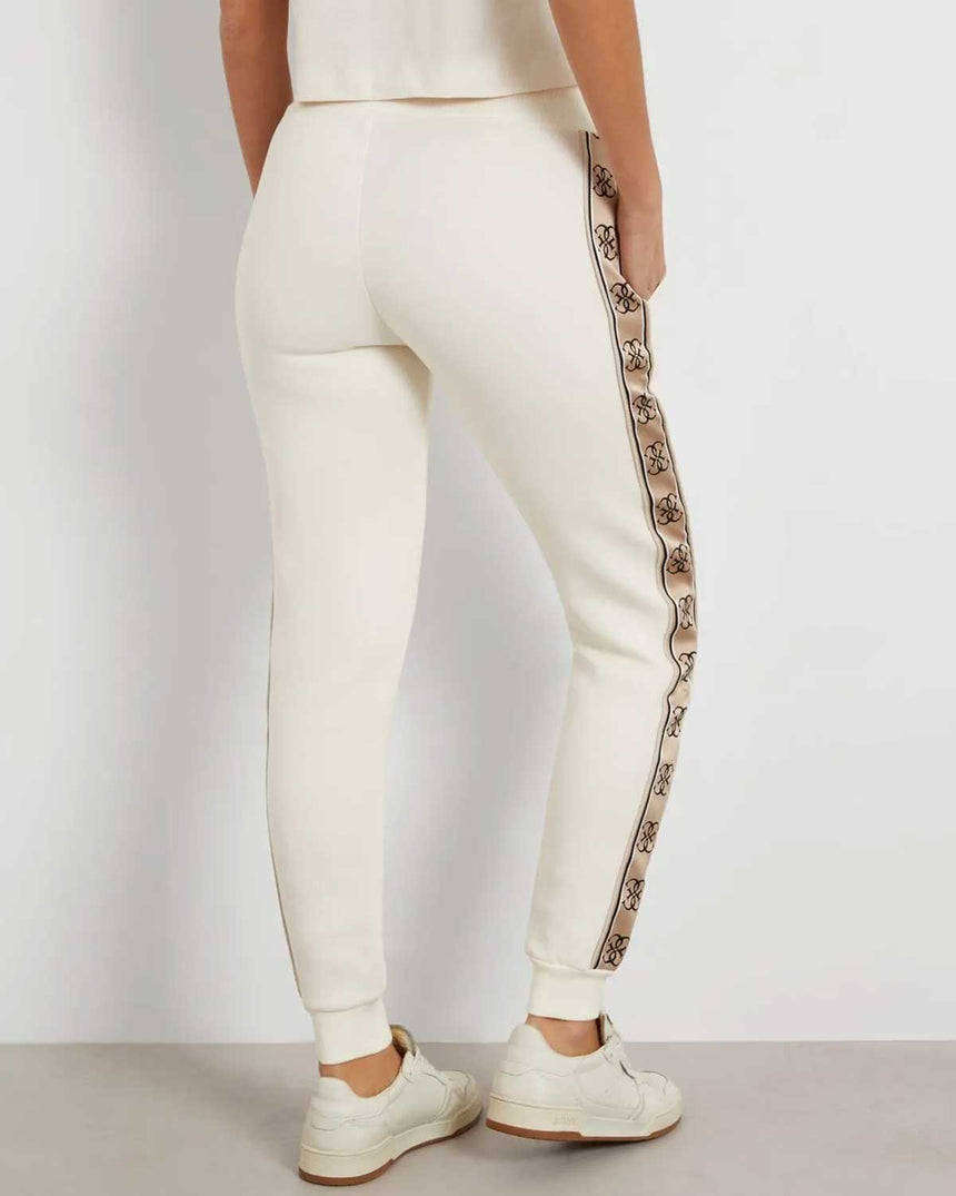 Guess Britney Pamuklu Regular Fit Cepli Jogger Eşofman Altı Ocean Salt