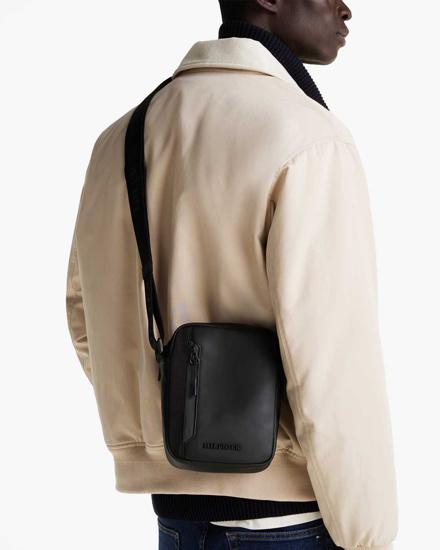 Tommy Hilfiger Seasonal Mini Reporter Çapraz Askılı Çanta Black