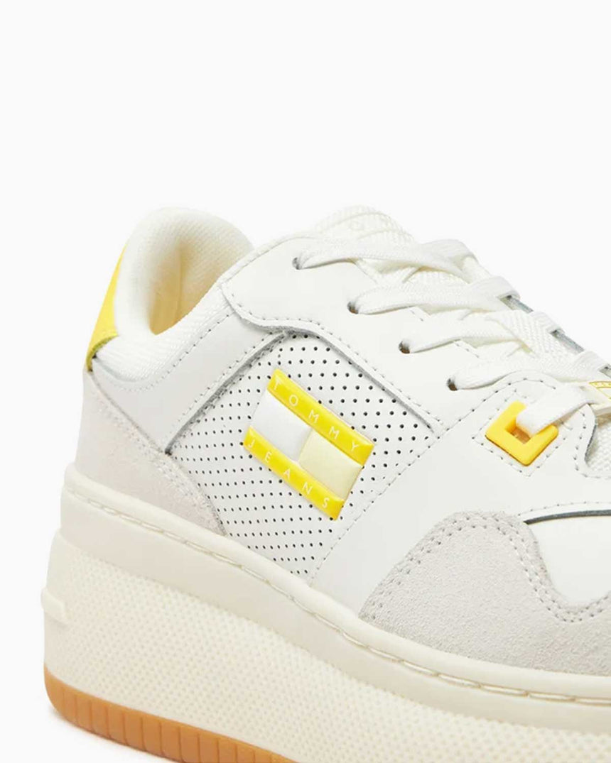 Tommy Hilfiger Retro Basket Sneakers Yellow