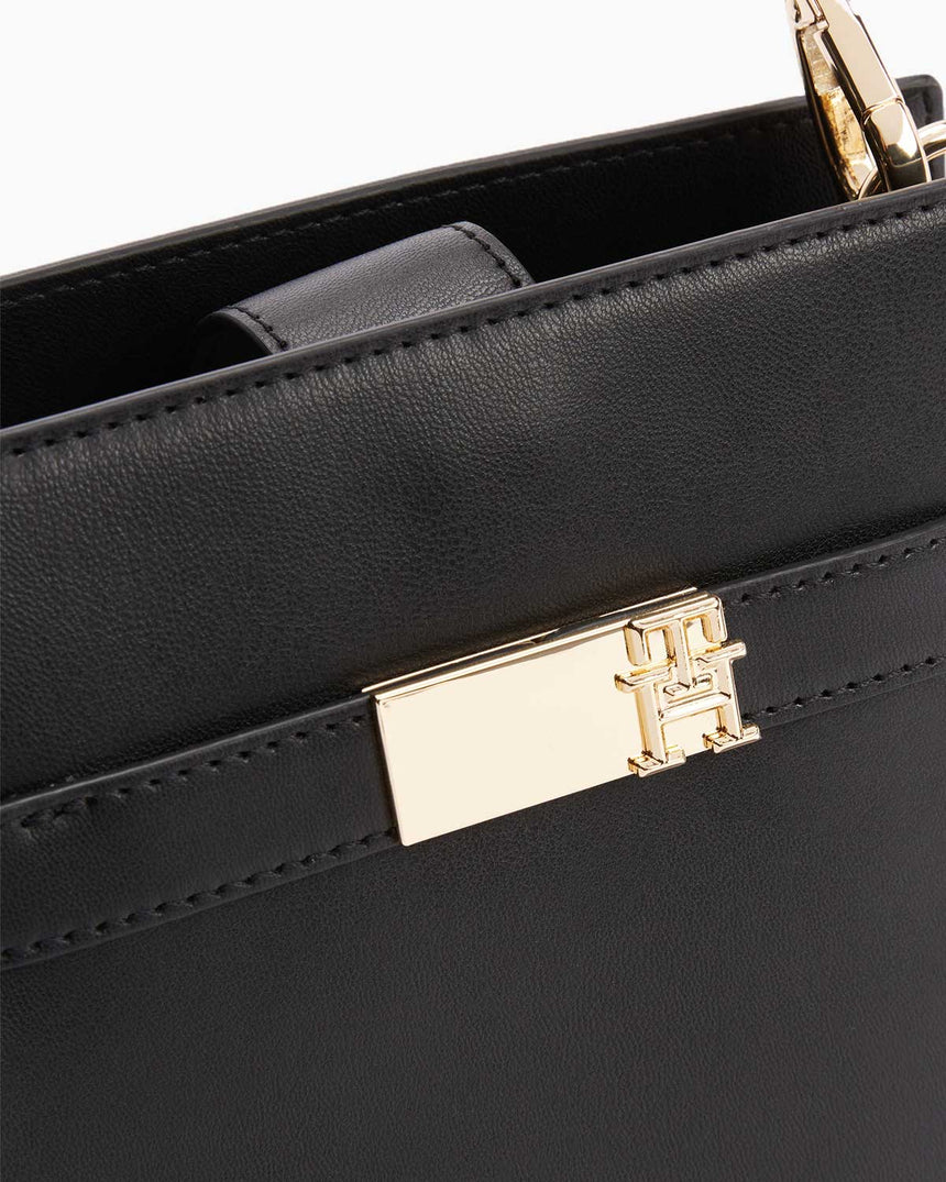 Tommy Hilfiger Heritage Mini Satchel El Çantası Black