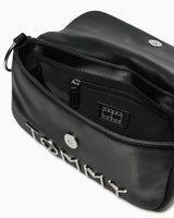 Tommy Hilfiger Bold Elongated Mini Omuz Çantası Black