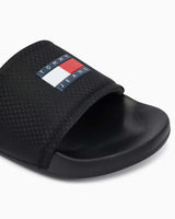Tommy Hilfiger Aqua Pool Slide Erkek Terlik Black