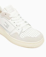 Tommy Hilfiger Meg Retro Kadın Basket Sneaker Ecru/Stratus Grey