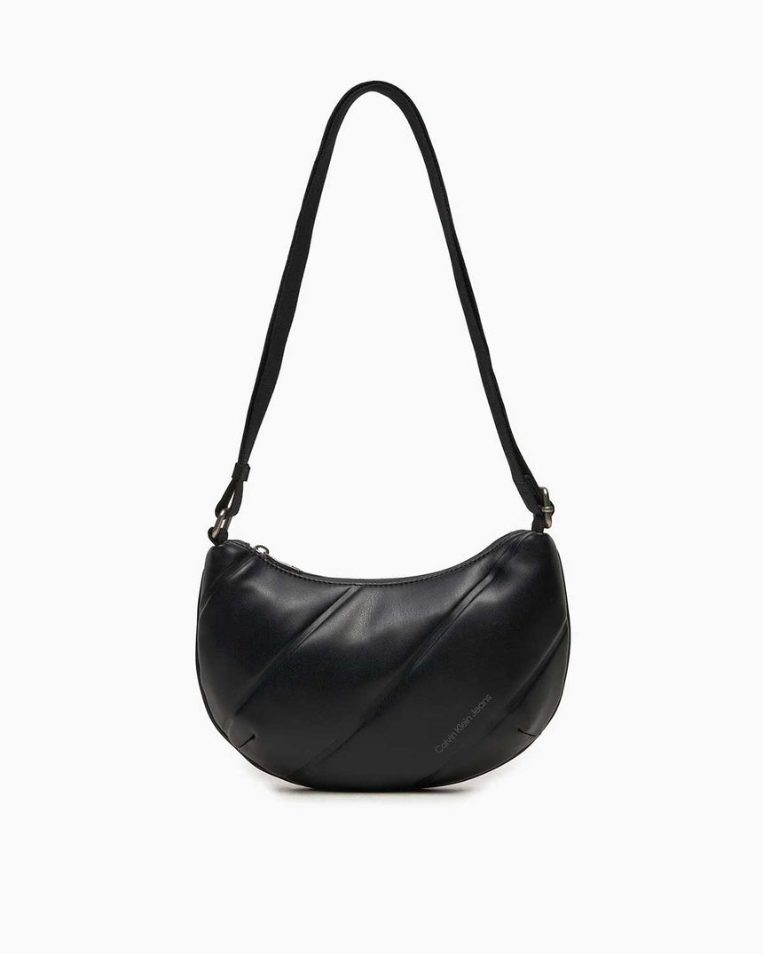 Calvin Klein Quilted Crossover Çapraz Askılı Çanta Black
