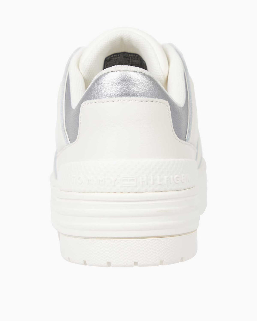 Tommy Hilfiger Feminine Basket Sneaker Ivory Petal