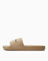 Calvin Klein Slide Monogram Erkek Terlik White Pepper/Bright White