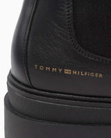 Tommy Hilfiger Monochromatic Chelsea Kadın Boot Black