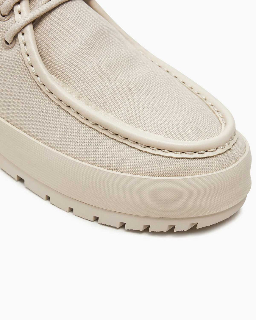 Calvin Klein Lugged Hybrid Lace Up Ayakkabı Triple Eggshell