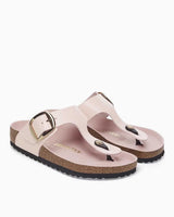 Birkenstock Gizeh Big Buckle Nl High Shine Terlik Light Rose