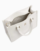 Tommy Hilfiger Uzun Askı Detaylı Mini El Çantası Ecru