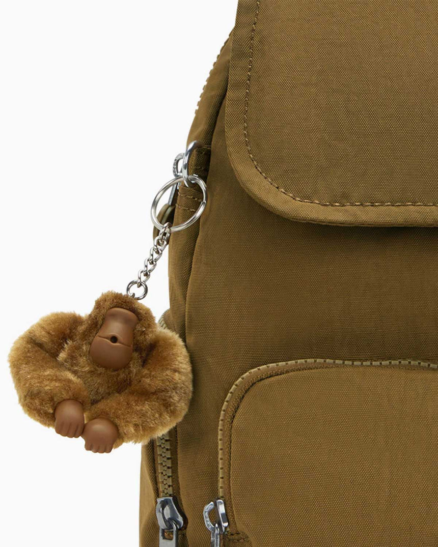 Kipling City Zip S Basic Sırt Çantası Dry Laurel