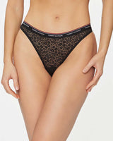 Tommy Hilfiger 3 Pack Thong Lace Külot Black/White/Light Pink