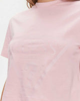 Guess Adele Logolu Crop Tshirt Face Powder