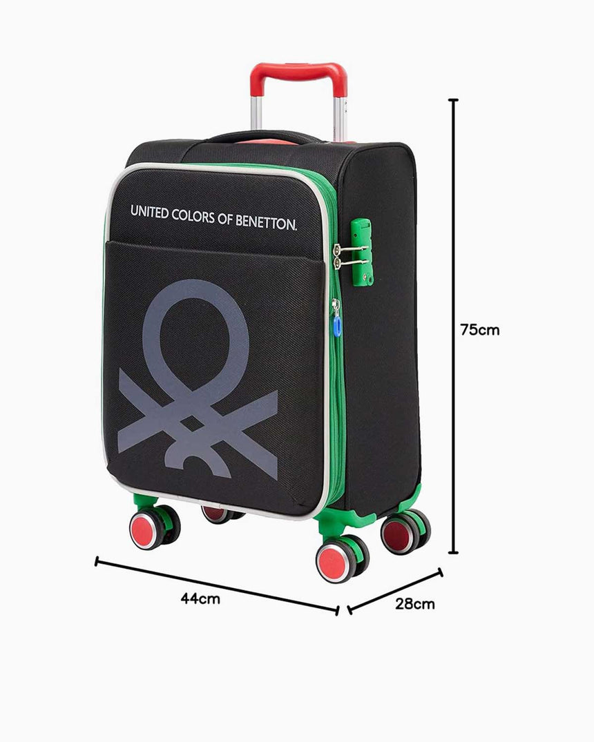 Benetton Kumaş Kabin Boy Valiz