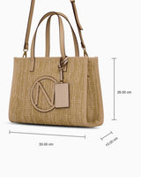 Nautica Aksesuar Detaylı Kadın Omuz Çantası Bej - Bej