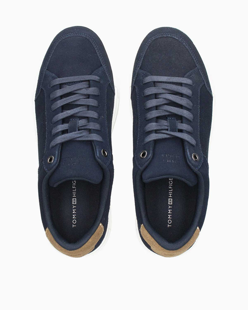 Tommy Hilfiger Kort Yaz Süet Erkek Sneaker Rooted Brown