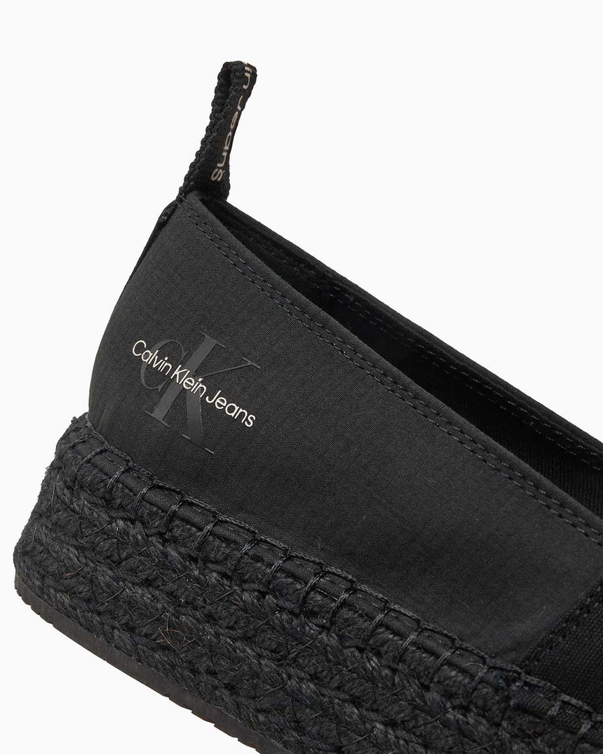 Calvin Klein Platform Espadrilles Ayakkabı Black
