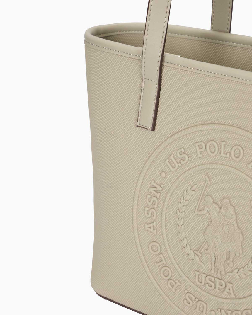 Us Polo Assn Logo Baskılı Omuz Çantası Taş