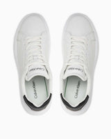 Calvin Klein Low Top Lace Up Sneaker White - Black