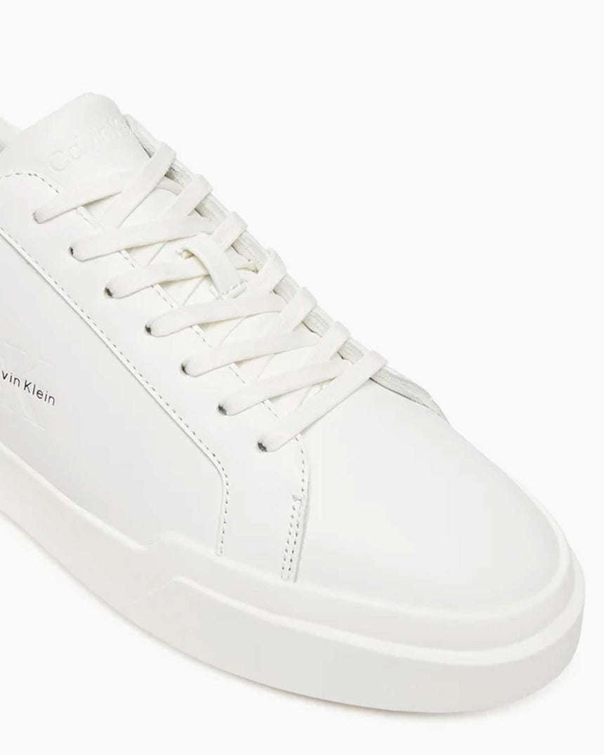 Calvin Klein Avenue Kısa Kalın Taban Erkek Sneaker Triple Bright