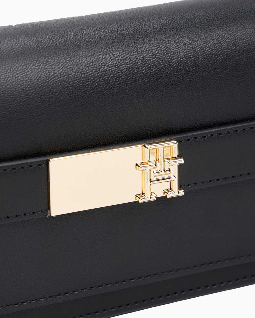 Tommy Hilfiger Heritage Zincirli Çapraz Çanta Black