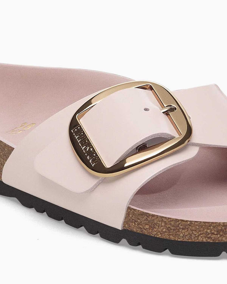 Birkenstock Madrid Big Buckle NL High Shine Kadın Terlik Light Rose