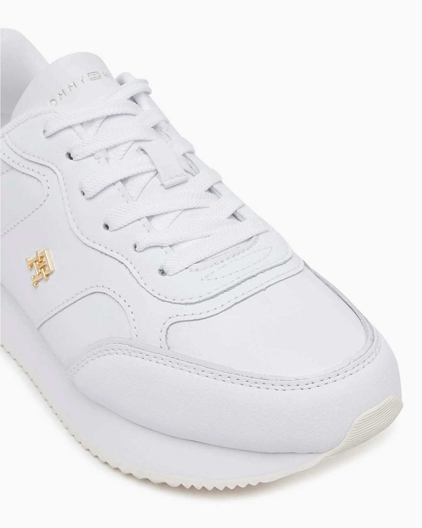 Tommy Hilfiger Freja Kadın Deri Koşucu Sneaker White