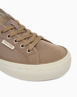 Calvin Klein Valentina Flatform Kadın Sneaker Desert Taupe