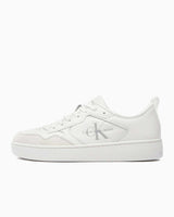 Calvin Klein Basket Cupsole Erkek Sneakers Triple Bright White