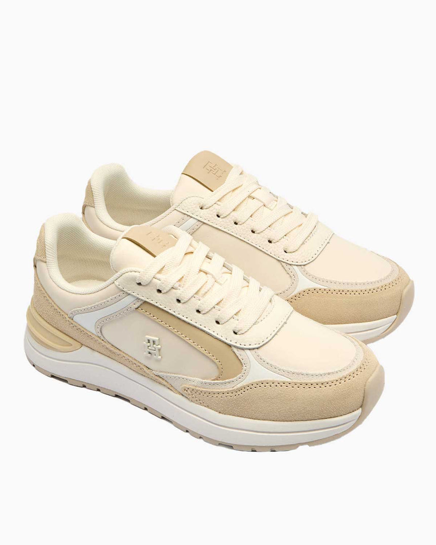 Tommy Hilfiger Gaudi Gündelik Şık Kadın Sneaker Classic Beige