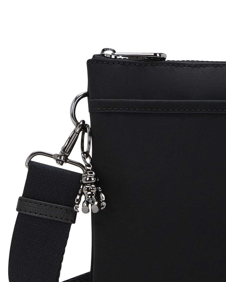 Kipling Riri L Basic Elevated Çapraz Askılı Çanta Endless Black