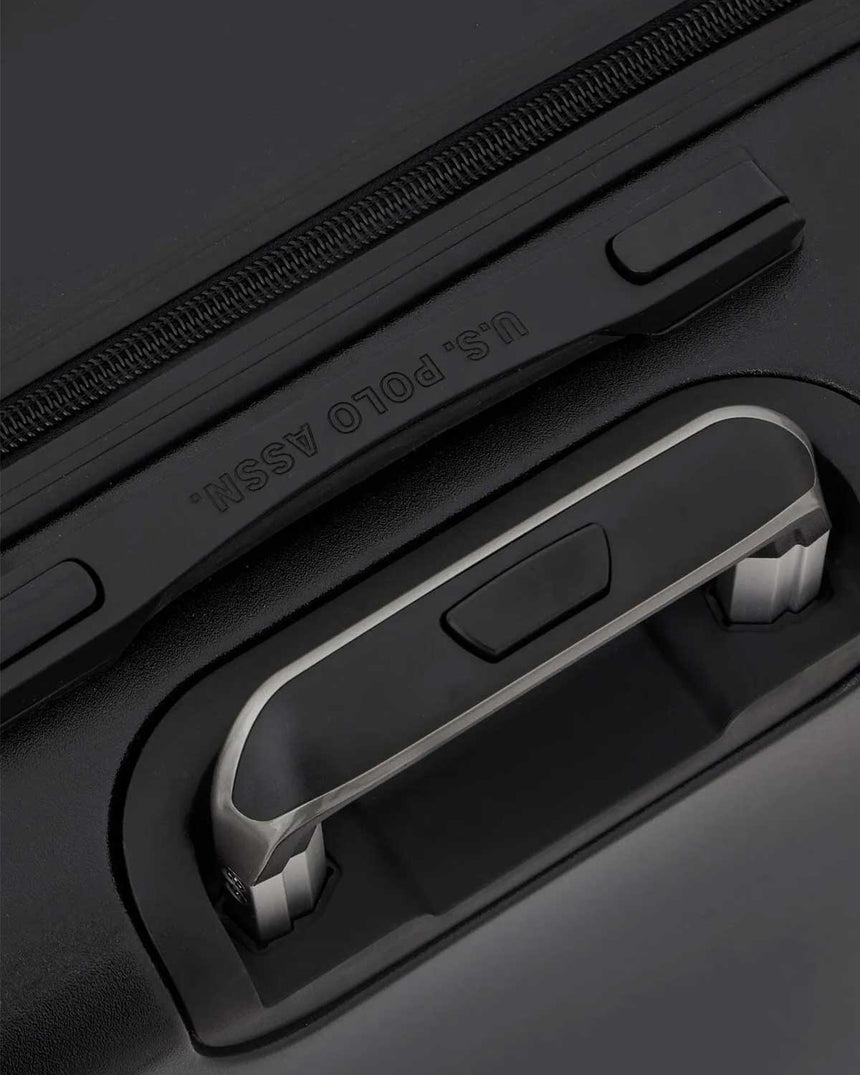 Us Polo Assn Orta Boy Sert Valiz Siyah