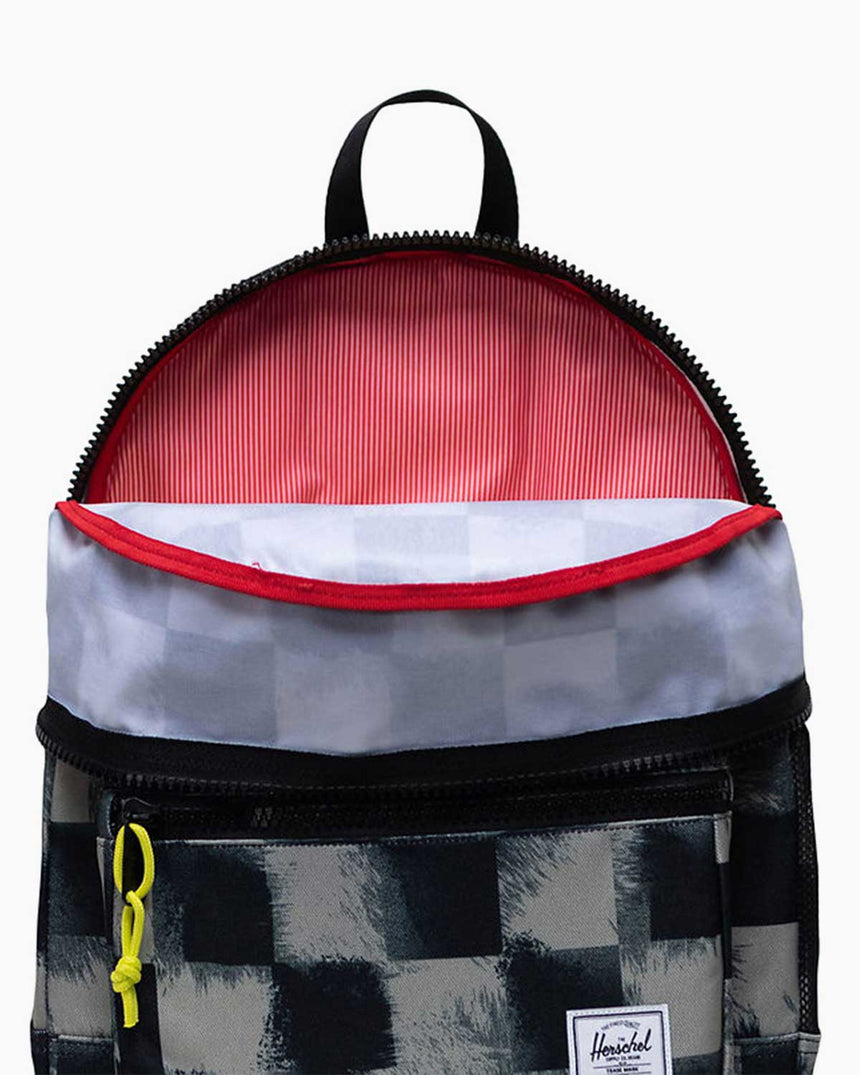 Herschel Heritage Youth Backpack Sırt Çantası Black Stencil Checker