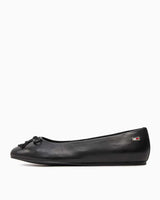 Tommy Hilfiger Essential Chic Ballerina Kurdele Detaylı Günlük Ayakkabı Black