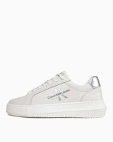 Calvin Klein Malmo Cunhky Cupsole Mono Kadın Sneaker White / Silver