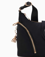 Kipling Sera M Charm Çapraz Askılı Çanta Black Rose