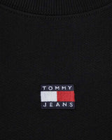 Tommy Hilfiger Badge Crew Pullover Sweatshirts Black