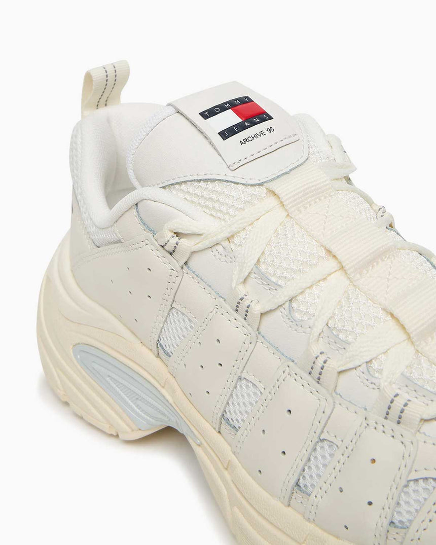 Tommy Hilfiger Arşiv 95 Kadın Sneaker Ecru/Ivory